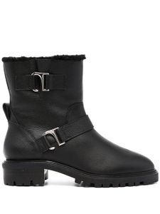 Senso bottines Mona à doublure lainée - Noir