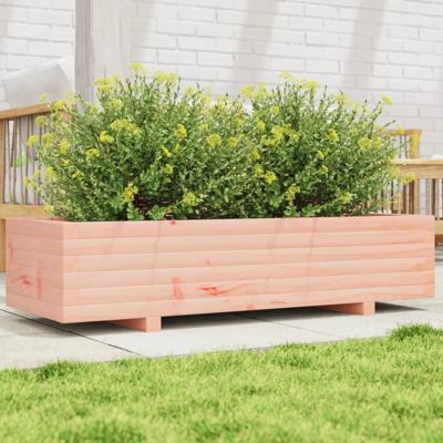 VidaXL Plantenbak 110x40x26,5 cm massief douglashout