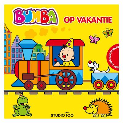 Studio 100 Bumba uitschuifbaar kartonboek - op vakantie