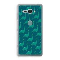 Diplodocus: Sony Xperia XZ2 Compact Transparant Hoesje