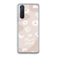 Daydreaming becomes reality: Sony Xperia 5 II Transparant Hoesje