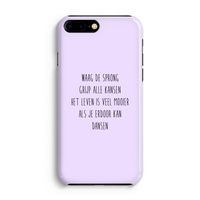 Sprong: iPhone 8 Plus Volledig Geprint Hoesje