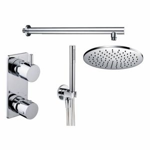 Wiesbaden one-pack inbouwthermostaatset rond type 4