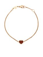 Chopard bracelet My Happy Heart en or rose 18ct serti de cornaline - thumbnail