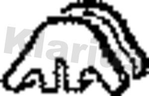 Uitlaatrubber 420062