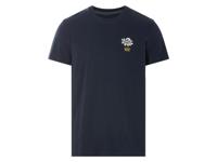 LIVERGY Heren T-shirt (Donkerblauw, XL)