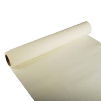 Tafelloper voor de diner tafel - creme wit - tissue papier - 300 x 40 cm - Tafels dekken