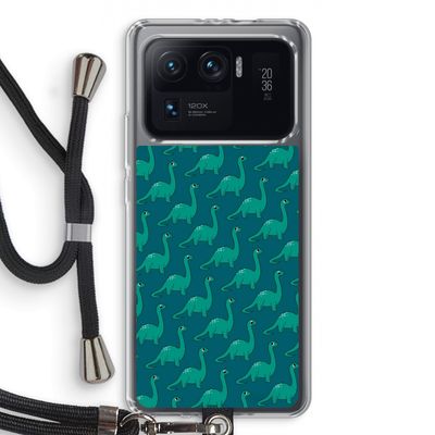 Diplodocus: Xiaomi Mi 11 Ultra Transparant Hoesje met koord