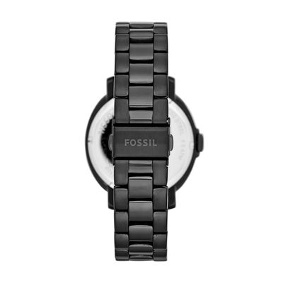 Horlogeband Fossil ES3451 Staal Zwart 18mm