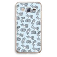 Poezen: Samsung Galaxy J3 (2016) Transparant Hoesje