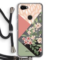 Sweet heaven geometrics: Pixel 3a Transparant Hoesje met koord