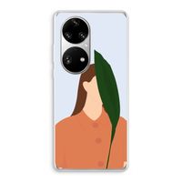 Leaf: Huawei P50 Pro Transparant Hoesje Leaf: Huawei P50 Pro Transparant Hoesje