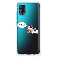 Samsung Galaxy M02s | A02s Stevig | Bumper Hoesje | Cow