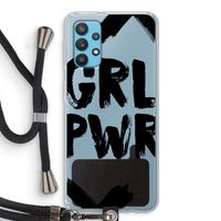 Girl Power #2: Samsung Galaxy A32 4G Transparant Hoesje met koord