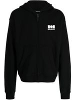 Nahmias hoodie en coton à logo imprimé - Noir