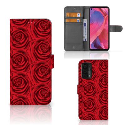 OPPO A54 5G | A74 5G | A93 5G Hoesje Red Roses OPPO A54 5G | A74 5G | A93 5G Hoesje Red Roses