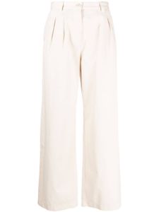 A.P.C. pantalon en coton à coupe droite - Tons neutres