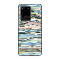 Watercolor Agate: Volledig geprint Samsung Galaxy S20 Ultra Hoesje