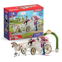 Figurina La carrozza degli sposi, 5 anni, schleich 42641 HORSE CLUB - scatola, 106 pezzi