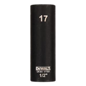DeWALT DT7551 Krachtdop 1/2" lang | 17mm