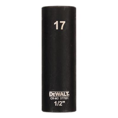 DeWALT DT7551 Krachtdop 1/2" lang | 17mm
