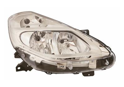 Koplamp rechts H7+H7 Chrome 4333962