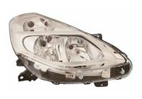 Koplamp rechts H7+H7 Chrome 4333962