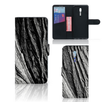 Book Style Case OPPO Reno Z Boomschors Grijs - thumbnail