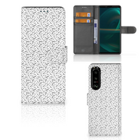 Sony Xperia 5III Telefoon Hoesje Stripes Dots