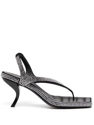 GIABORGHINI sandales Rosie 13 70 mm - Noir