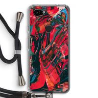 Endless Descent: Pixel 3a Transparant Hoesje met koord