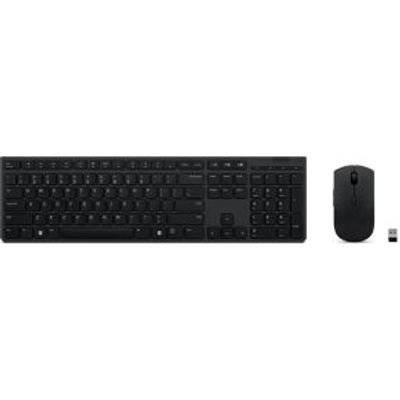 Lenovo 4X31K03968 toetsenbord Inclusief muis RF-draadloos + Bluetooth Amerikaans Engels Grijs