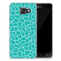 Samsung Galaxy A3 2016 | Hoesje maken | Cracks Blue
