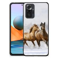 Xiaomi Redmi Note 10 Pro Dierenprint Telefoonhoesje Paarden