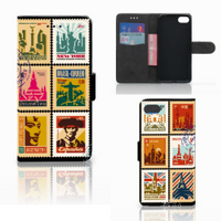 Huawei Y5 2018 Flip Cover Postzegels - thumbnail