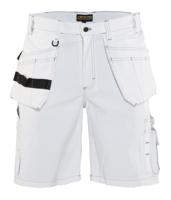 Blåkläder Short 15361210 | Wit | Maat 52 - 7330509194355