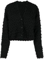 JNBY cardigan crop à col v - Noir - thumbnail