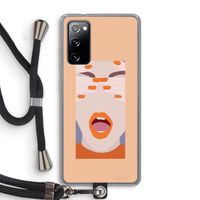 Surprise: Samsung Galaxy S20 FE / S20 FE 5G Transparant Hoesje met koord
