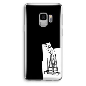 Musketon Painter: Samsung Galaxy S9 Transparant Hoesje
