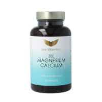 Liever Gezond Magnesium calcium zee 90 Vegetarische capsules