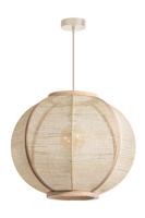 ETH Japandi hanglampFabric zandkleurig Ø 58cm - 05-HL4040-59