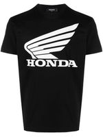 DSQUARED2 t-shirt à imprimé Honda - Noir