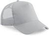 Beechfield CB640B Junior Snapback Trucker - Light Grey/Light Grey - One Size - thumbnail