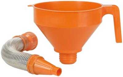 PRESSOL Plastic funnel 160mm sb flex. external +strainer