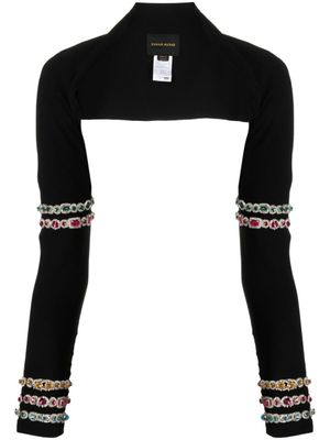 Zuhair Murad boléro à perles brodées - Noir