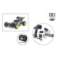 Tamiya Plasma Edge GM Start Brushed 1:10 RC auto Elektro Buggy 4WD Bouwpakket 2,4 GHz Incl. accu en lader, Incl. batterijen