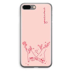 Best Friends: iPhone 8 Plus Transparant Hoesje