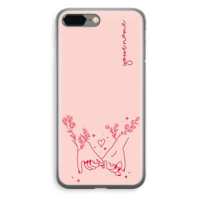 Best Friends: iPhone 8 Plus Transparant Hoesje