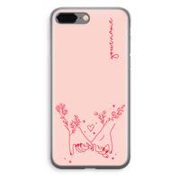 Best Friends: iPhone 8 Plus Transparant Hoesje