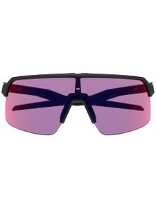 Oakley lunettes de soleil à monture carrée - Noir